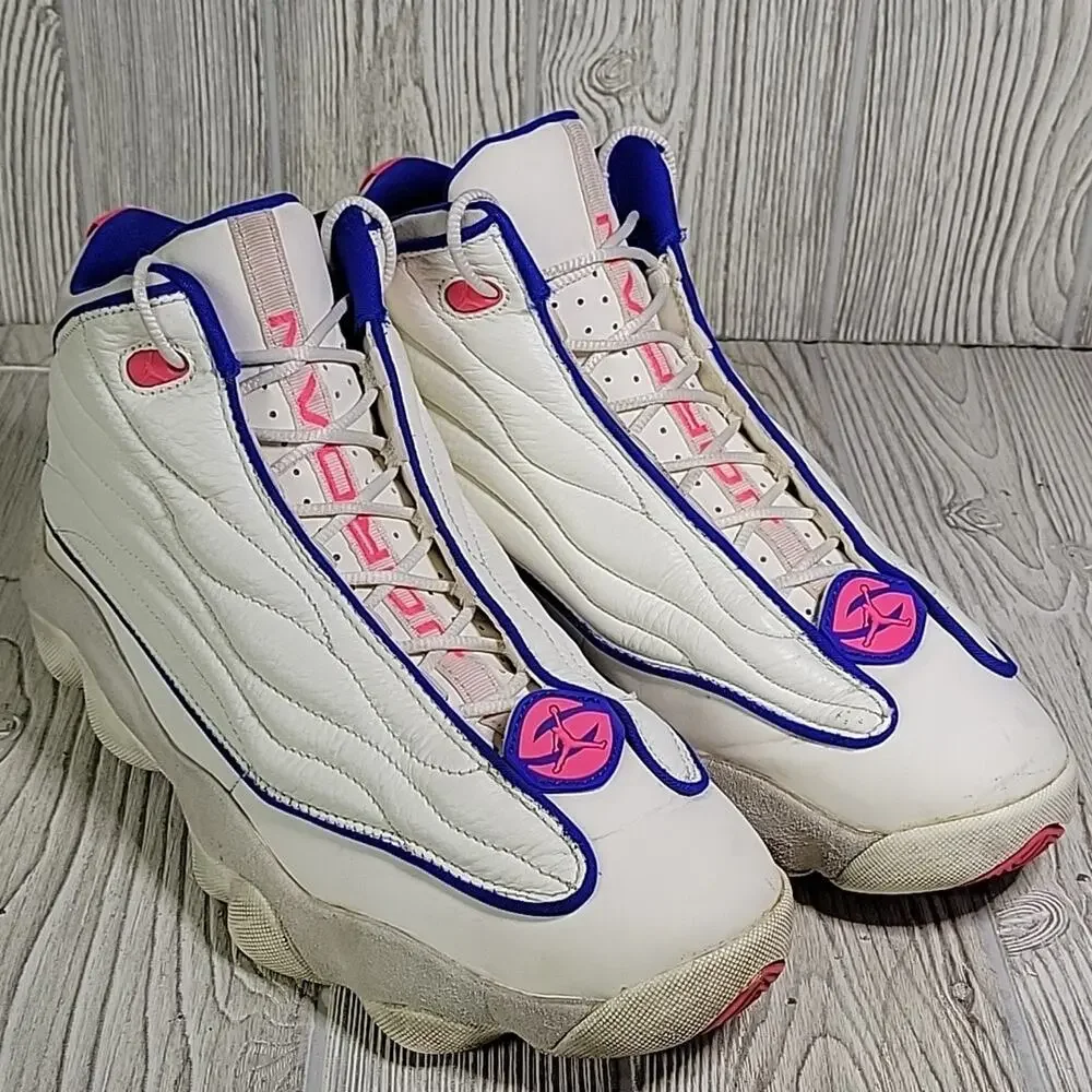Nike Air Jordan Pro Strong Racer Pink Athletic Sneakers Mens Size 9.5